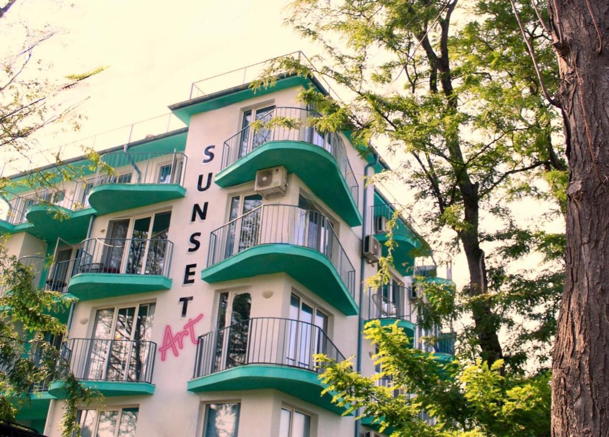 Hotel Sunset Art Beach Front Czernomorec Zewnętrze zdjęcie