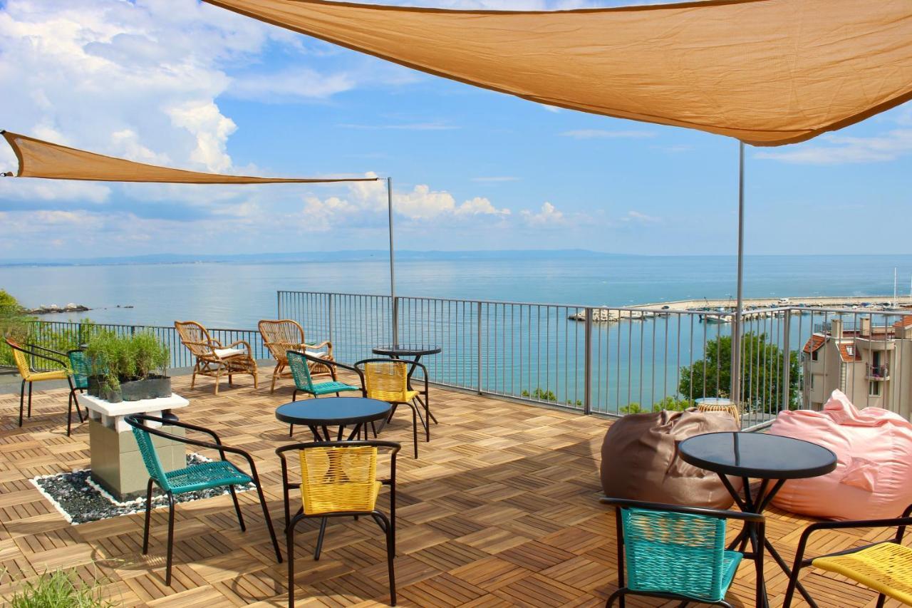 Hotel Sunset Art Beach Front Czernomorec Zewnętrze zdjęcie